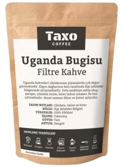 Taxo Coffee Uganda Bugishu Çekirdek Kahve 1 kg Kahve kullananlar yorumlar